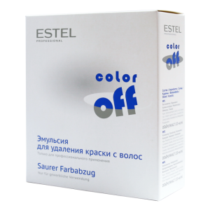 ESTEL COLOR off Эмульсия для удаления краски с волос 3*100мл