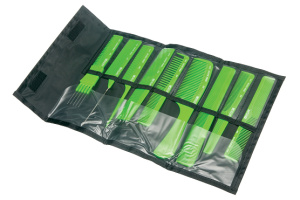 DEWAL Набор расчёсок 9шт.салатовый/СО-9-Light Green