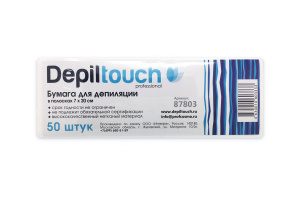 Depiltouch Бумага для депиляции 7*20 см (50 шт) 