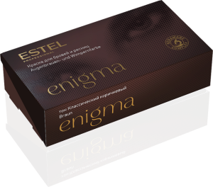 ENIGMA Краска для бровей и ресниц тон классический коричневый