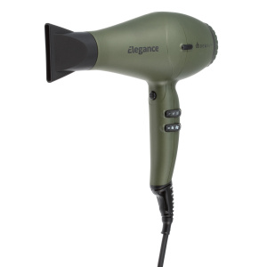 DEWAL Фен PRO ELEGANCE оливковый 2300 Вт, ионизация,2 насадки//03-9010Olive