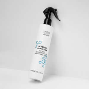 Limba Cosmetics Пептидный спрей экспресс-восстановление д/волос  Immediate Protection, 300 мл