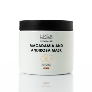 Limba Cosmetics Premium Line Питательная маска для волос Macadamia and Andiroba mask , 490 г