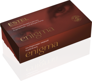 ENIGMA Краска для бровей и ресниц тон коричнево-медный