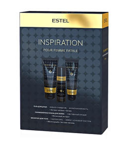 Компаньоны аромата ESTEL INSPIRATION (вуаль 100 + гель дд 200 +молочко 150)