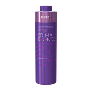 ESTEL PRIMA BLONDE Серебристый бальзам для холодных оттенков блонд, 1000мл.