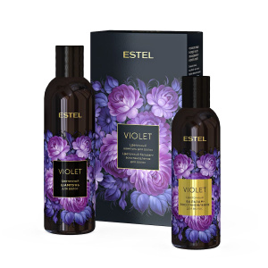 VIO/N2 Дуэт компаньонов ESTEL VIOLET (шампунь 250 мл, бальзам 200 мл)