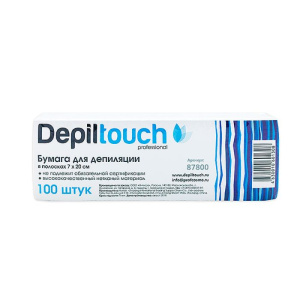 Depiltouch Бумага для депиляции 7*20 см (100 шт.)