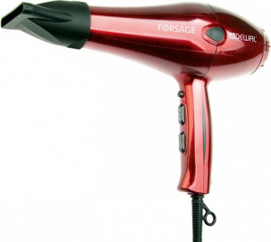 DEWAL Фен Forsage красный 2200 Вт, ионизация//03-106red