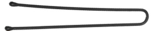 DEWAL Шпильки прямые черные 45мм 60 шт./уп.мягкие//SLT45P-1/60