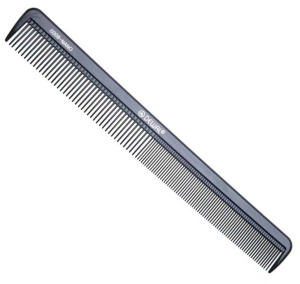 CO-6008-NANO Расческа рабочая DEWAL NANO  черная, антистатик 21,5 см