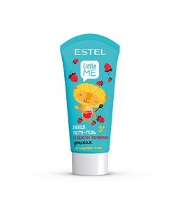 ESTEL LITTLE ME Детская зубная паста-гель со вкусом земляники , 60 мл (новинка)