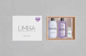 Limba Cosmetics Набор Volume (шампунь300мл+кондиционер 300мл+пептидная маска)