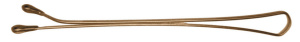 DEWAL Невидимки прямые коричневые 60мм. 60шт.//SLN60P-3/60