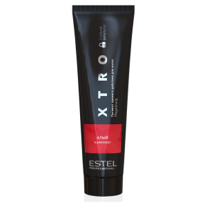Пигмент прямого действия для волос XTRO BLACK Алый, 100 мл