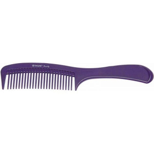 DEWAL Beauty Расчёска с ручкой, фиолет 22,0 см